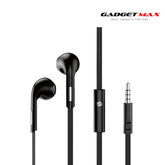 GADGET MAX - GM06 3.5mm Clear Sound Wired Earphone - Black